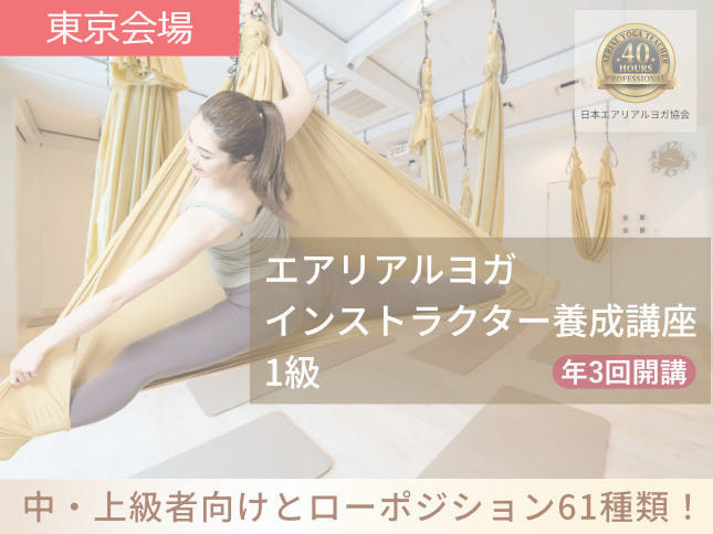エアリアルヨガインストラクター養成講座